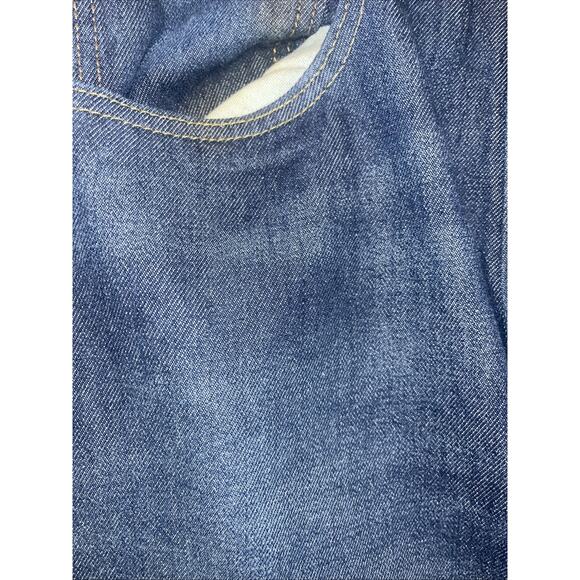 Levis Jeans Men 34x32 (31) Western Fit Denim Classic American Dark Blue 37681 - Picture 3 of 7